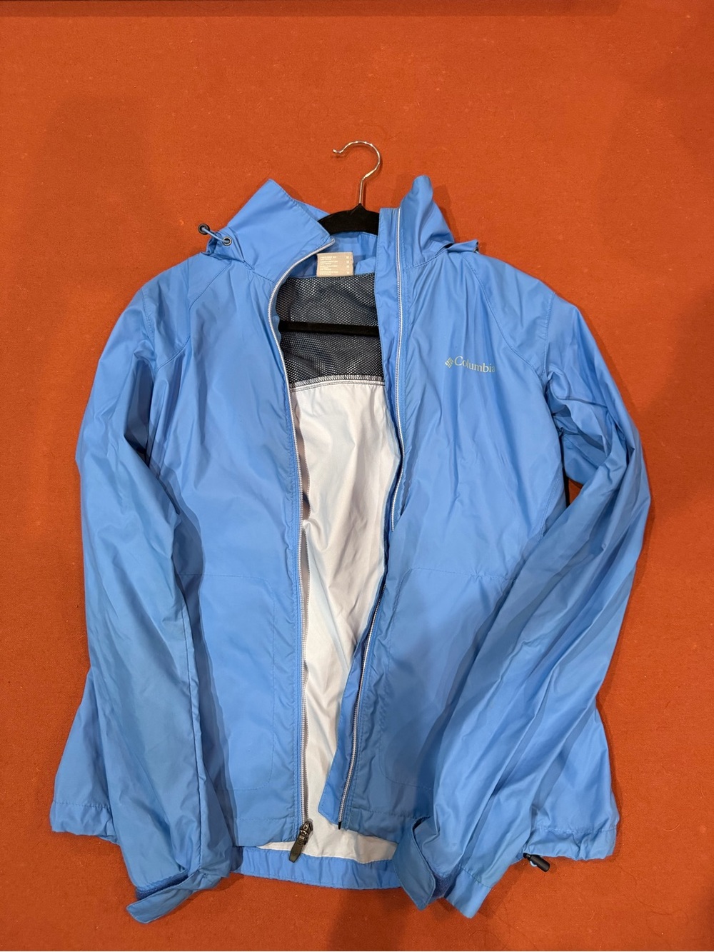 Columbia Blue Women's Lightweight Shell Jacket
